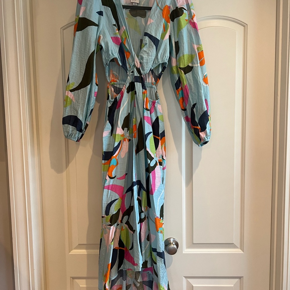 a new day Multicolor Long Sleeve Maxi Dress